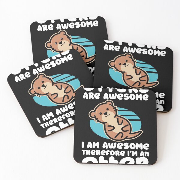 Item preview, Hilarious Otters Are Awesome Gift design 4 Otter Fans design graphic designed and sold by Lisbob.