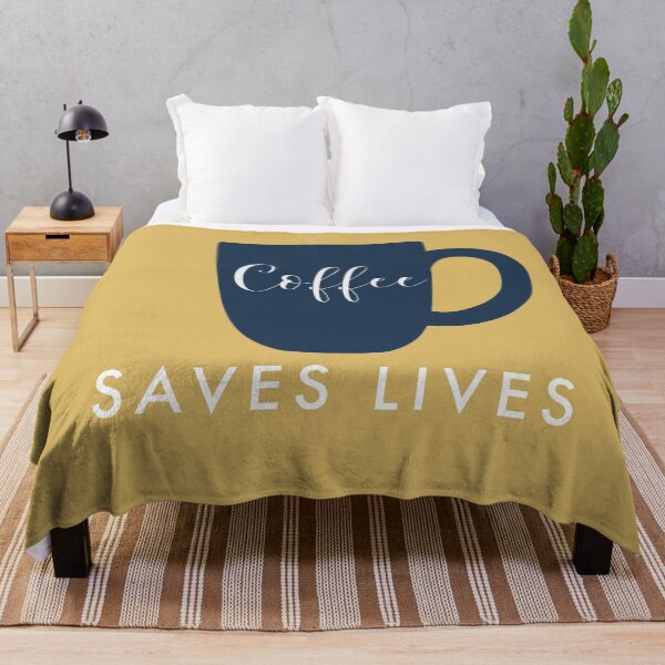 Item preview, Coffee Saves lives 2 designed and sold by Doodlehub.