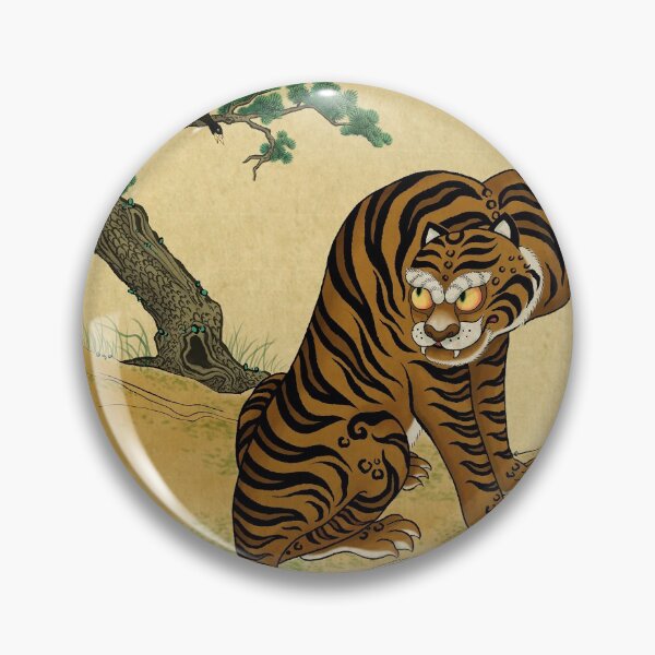 Item preview, Tiger with magpie type-B designed and sold by minsillust.