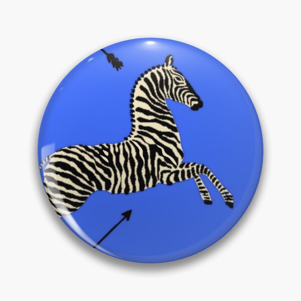 Item preview, The Tenenbaums Zebra! Royal Blue designed and sold by KateHolderness.