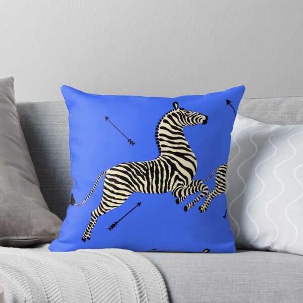 Item preview, The Tenenbaums Zebra! Royal Blue designed and sold by KateHolderness.