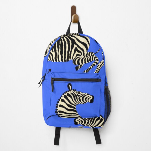 Item preview, The Tenenbaums Zebra! Royal Blue designed and sold by Stuff Productions.