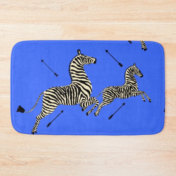 Item preview, The Tenenbaums Zebra! Royal Blue designed and sold by KateHolderness.