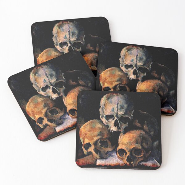 Artikelvorschau, Paul Cezanne Pyramide der Schädel Künstler Kunstliebhaber Geschenk T-Shirt Maske entworfen und verkauft von Johannesart.