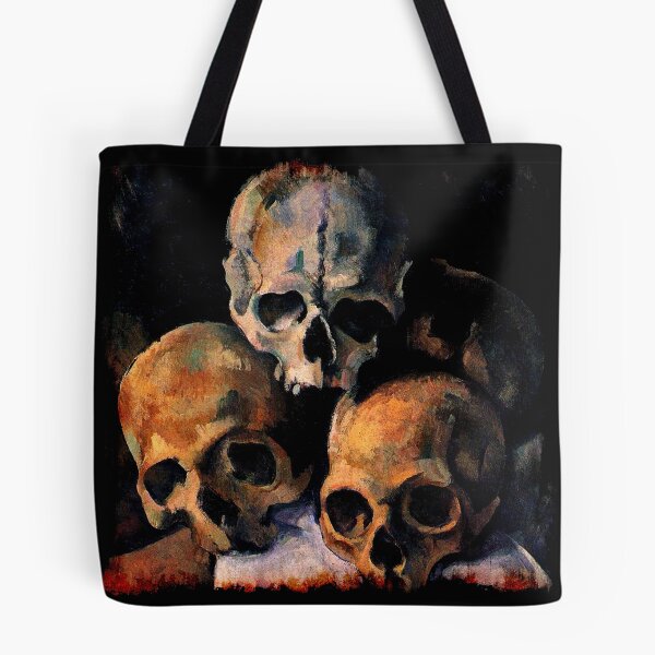 Artikelvorschau, Paul Cezanne Pyramide der Schädel Künstler Kunstliebhaber Geschenk T-Shirt Maske entworfen und verkauft von Johannesart.