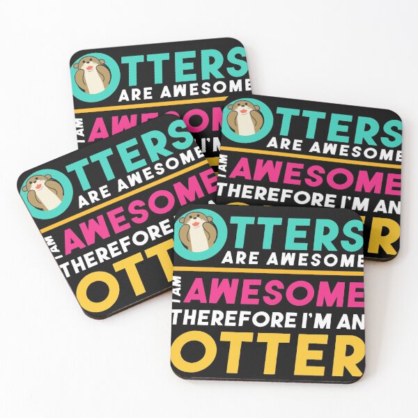 Item preview, Hilarious Otters Are Awesome Gift design 4 Otter Fans design graphic designed and sold by Lisbob.