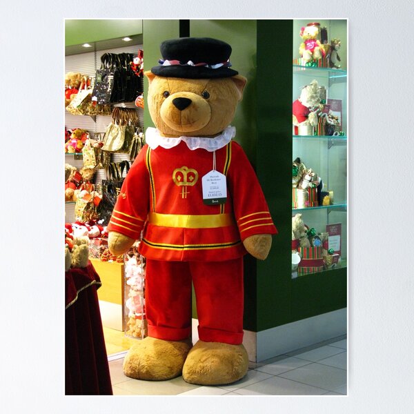 P sters Oso Harrods Beafeater Redbubble