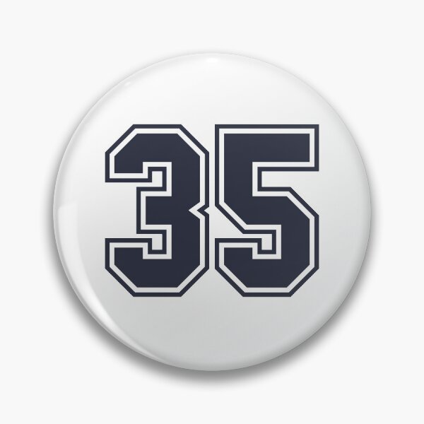 Item preview, 35 Sports Number Thirty-Five designed and sold by HelloFromAja.