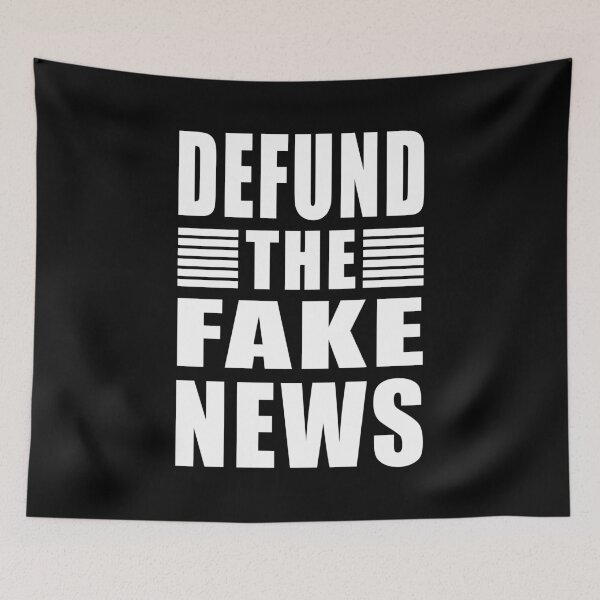 Item preview, Defund The Fake News designed and sold by vineeth.