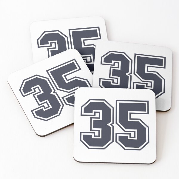 Item preview, 35 Sports Number Thirty-Five designed and sold by HelloFromAja.