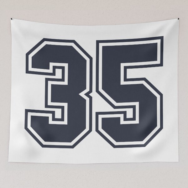 Item preview, 35 Sports Number Thirty-Five designed and sold by HelloFromAja.