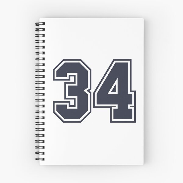 Item preview, 34 Sports Number Thirty-Four designed and sold by HelloFromAja.