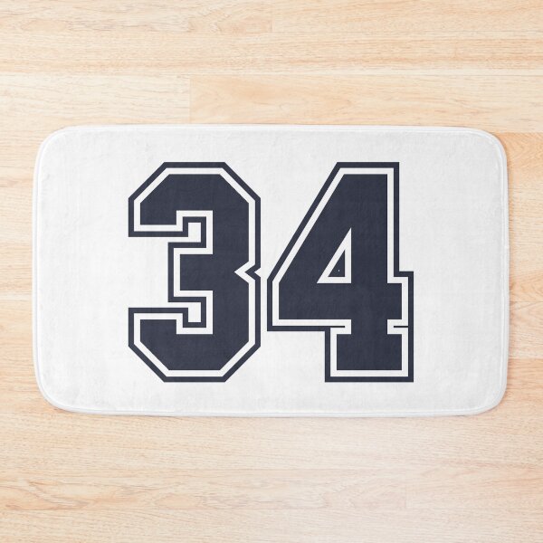 Item preview, 34 Sports Number Thirty-Four designed and sold by HelloFromAja.