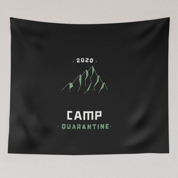 Item preview, Retro Vintage Camp Quarantine Funny designed and sold by cookiemasterpj.