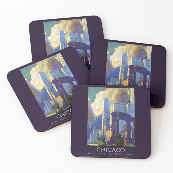 Item preview, Vintage Chicago Travel designed and sold by digitalvintage.