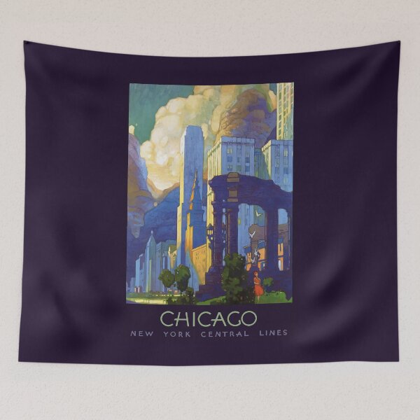 Item preview, Vintage Chicago Travel designed and sold by digitalvintage.