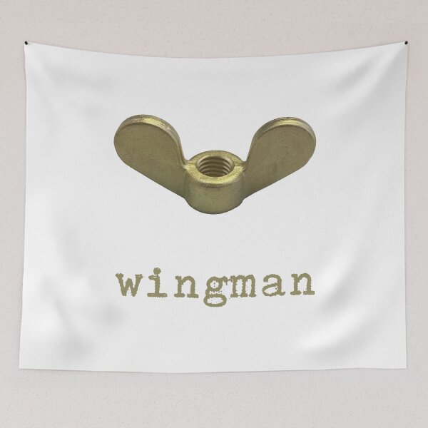 Item preview, Apropos of nothing: wingman designed and sold by halibutgoatramb.