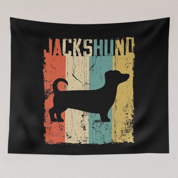 Item preview, jackshund Vintage Retro Classis Dog Lover Gift designed and sold by rafaeltto.
