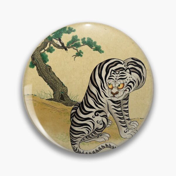 Item preview, Tiger with magpie type-D designed and sold by minsillust.