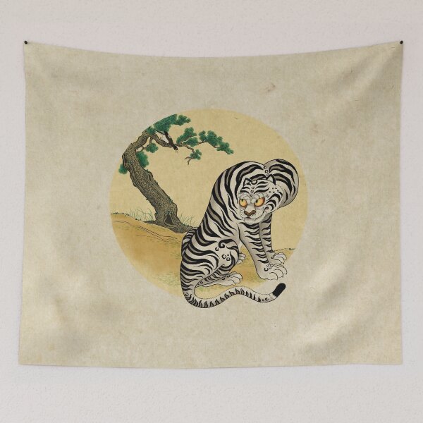 Item preview, Tiger with magpie type-D designed and sold by minsillust.
