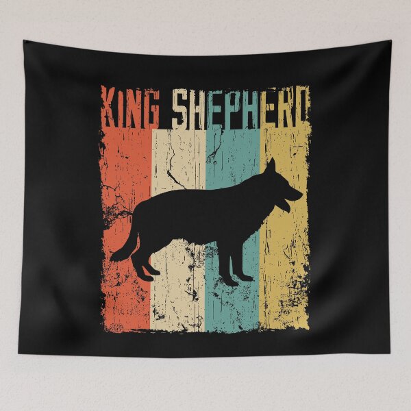 Item preview, king shepherd Vintage Retro Classis Dog Lover Gift designed and sold by rafaeltto.