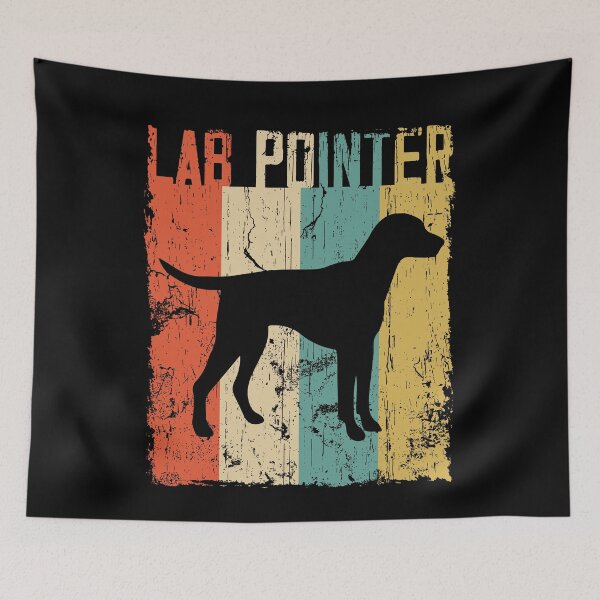 Artikelvorschau, lab pointer labrador Vintage Retro Classis Dog Lover Gift entworfen und verkauft von rafaeltto.