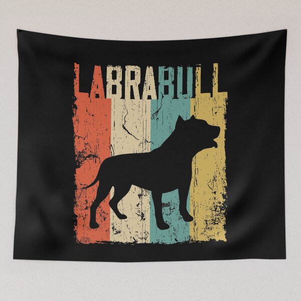 Item preview, labrabull Vintage Retro Classis Dog Lover Gift designed and sold by rafaeltto.