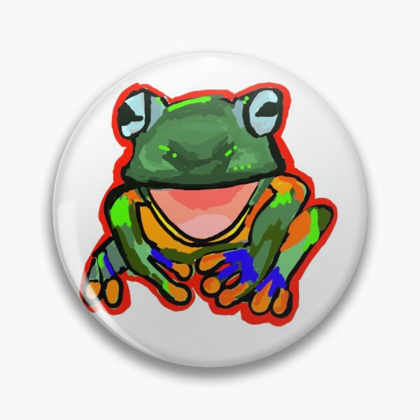 Item preview, Colorful frog designed and sold by KatharineArt.