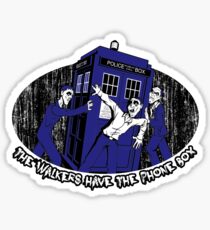 The Walkers have the Phonebox Sticker