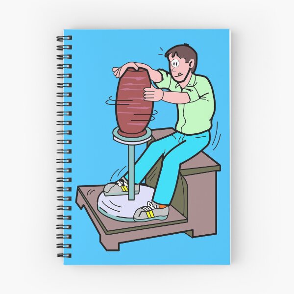 Item preview, Potter making pottery designed and sold by saketsinghal1.