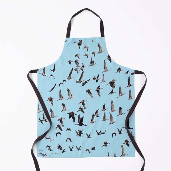 Item preview, Sandhill Cranes - Blue Background designed and sold by hendrickssdh.