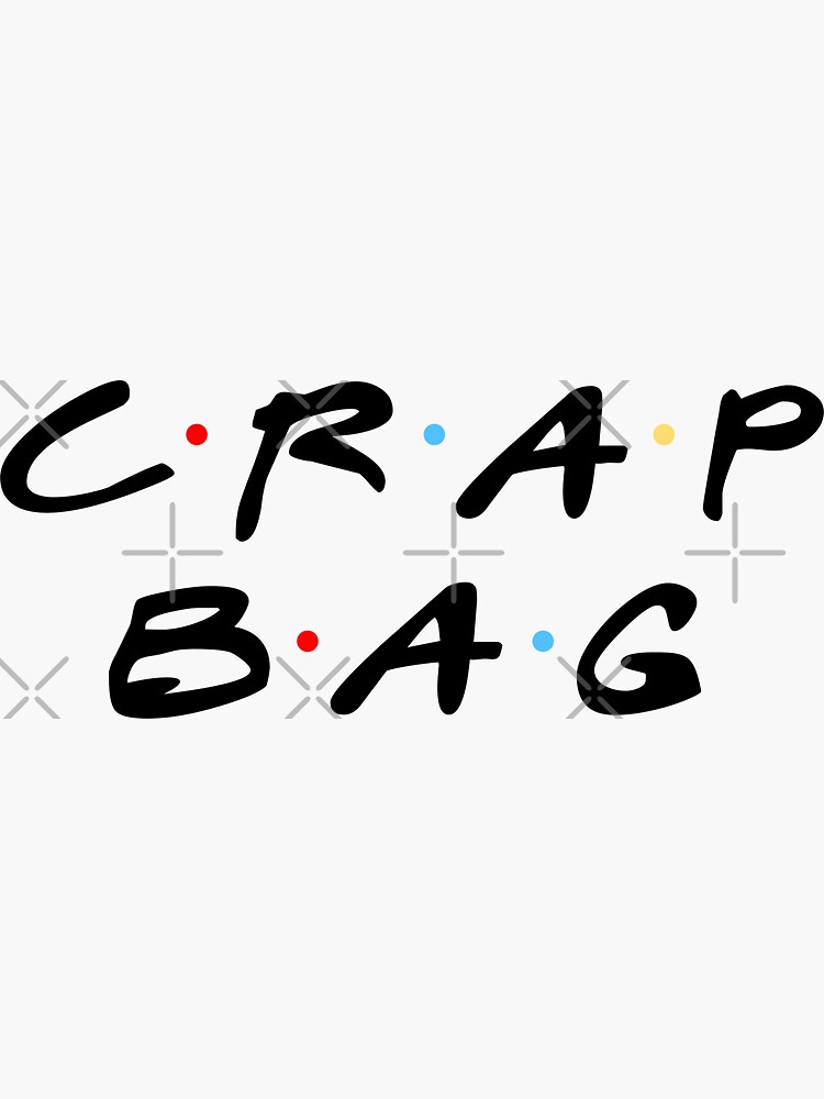 "Crap Bag" Sticker for Sale by federicopanelli Redbubble