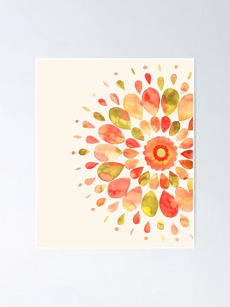 Thumbnail 1 of 3, Poster, Beautiful Colourful Pattern designed and sold by Rohit Mane.
