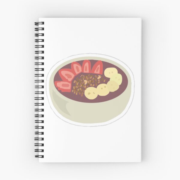 Item preview, acai smoothie bowl - strawberry and banana designed and sold by shop-rosie.