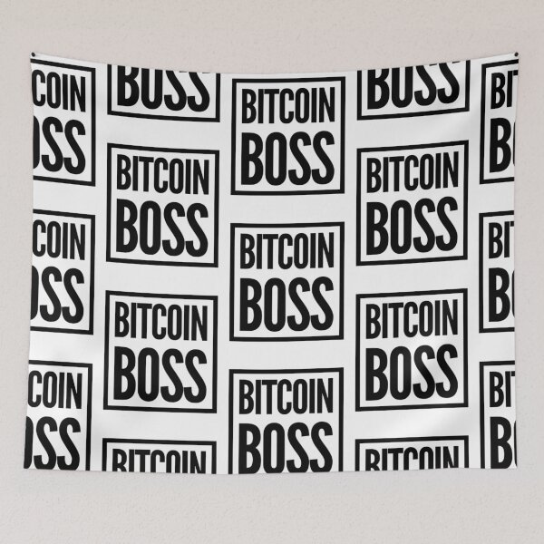 Aperçu de l'œuvre Bitcoin Boss petit créée et vendue par Bouzdesigns.