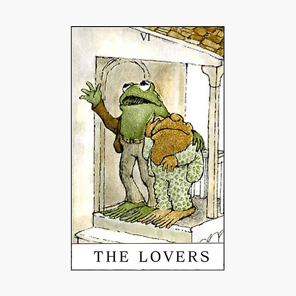 FROG AND TOAD THE LOVERS Photographic Print