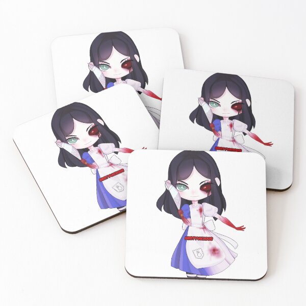 Ali Cosplay Art (Close-up) Coasters (Set of 4)