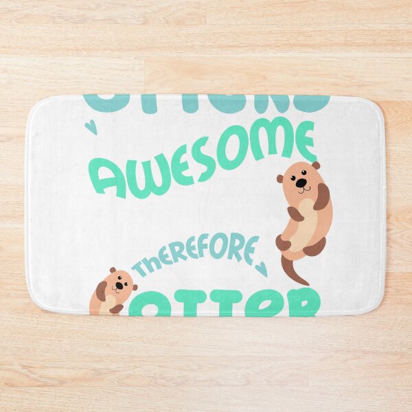 Item preview, Hilarious Otters Are Awesome Gift design 4 Otter Fans design print designed and sold by Lisbob.
