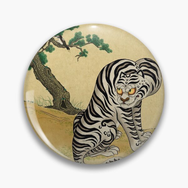 Item preview, Tiger with magpie type-F designed and sold by minsillust.