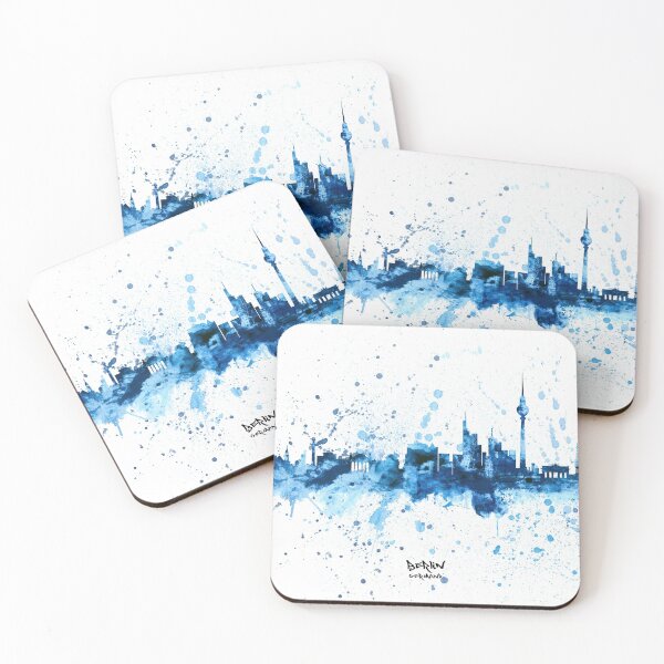 Item preview, Berlin Germany Skyline designed and sold by ArtPrints.