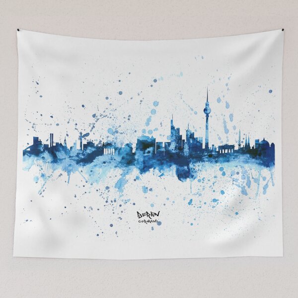 Item preview, Berlin Germany Skyline designed and sold by ArtPrints.