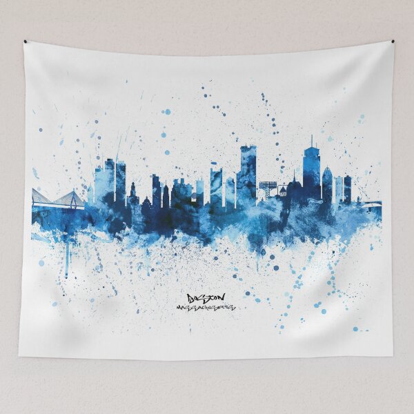 Item preview, Boston Massachusetts Skyline designed and sold by ArtPrints.