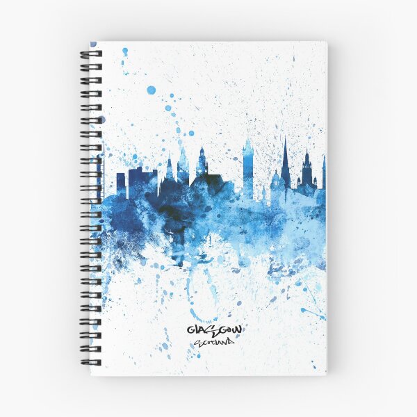 Artikelvorschau, Glasgow Scotland Skyline entworfen und verkauft von ArtPrints.