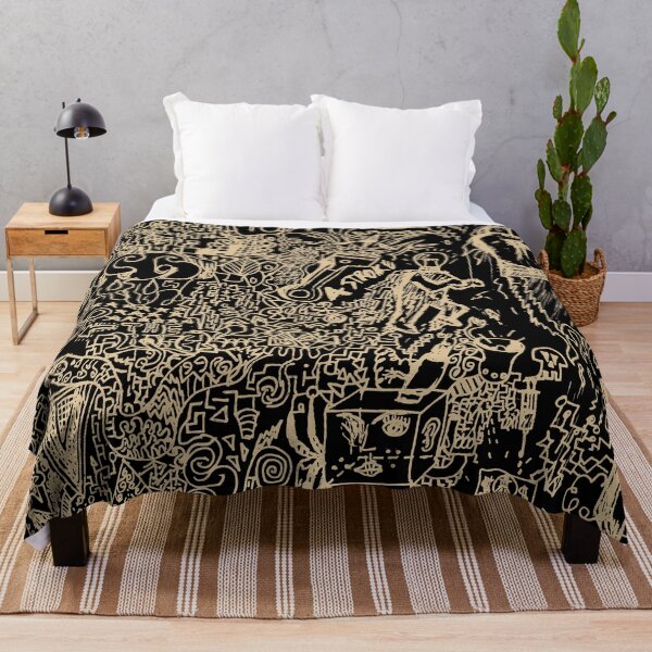 Item preview, Cesco Art, Beige Edition Doodle Art Style Pattern designed and sold by etoide.
