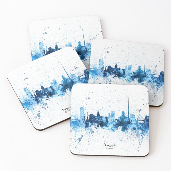 Item preview, Dublin Ireland Skyline designed and sold by ArtPrints.