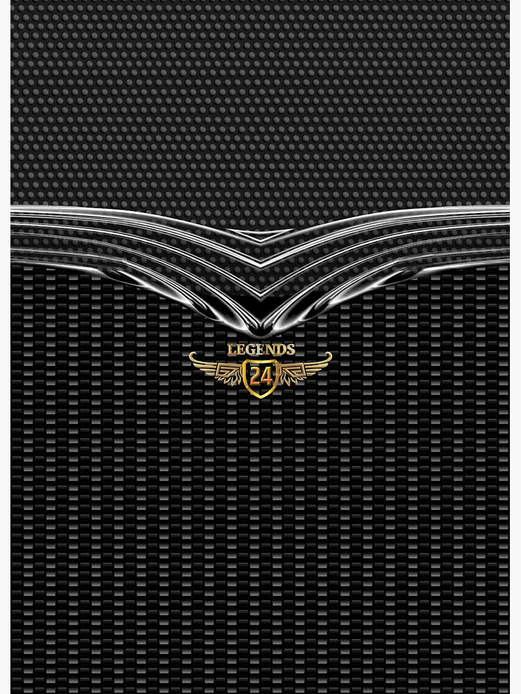 Thumbnail 3 of 3, Sticker, Legendary Number 24 designed and sold by VkCases.