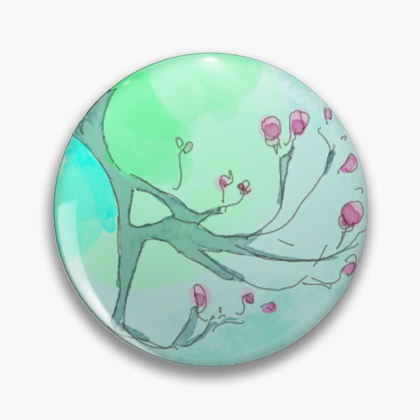 Item preview, Watercolor sakura tree branche designed and sold by Rime-art.