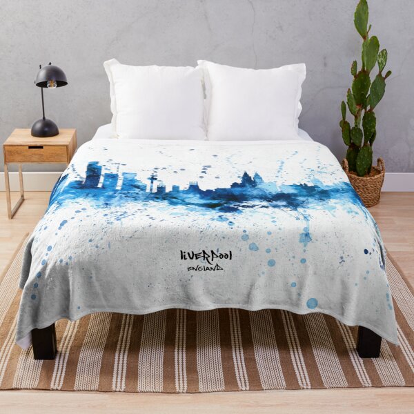 Item preview, Liverpool England Skyline designed and sold by ArtPrints.