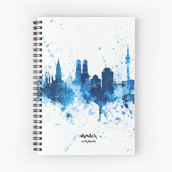 Item preview, Munich Germany Skyline designed and sold by ArtPrints.