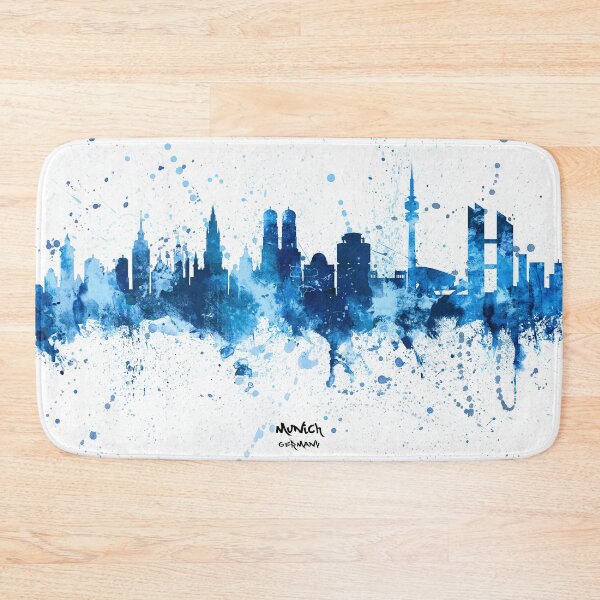 Item preview, Munich Germany Skyline designed and sold by ArtPrints.